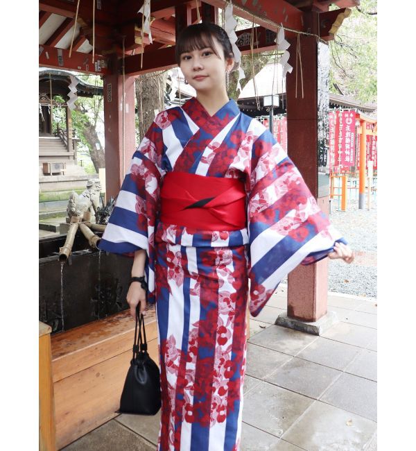 MURUA「MURUA浴衣SET【太縞に椿】」|その他|