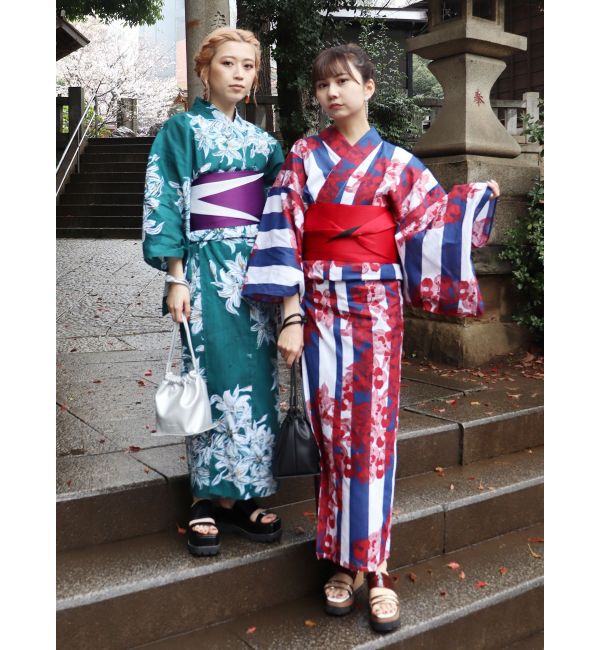 MURUA「MURUA浴衣SET【太縞に椿】」|その他|