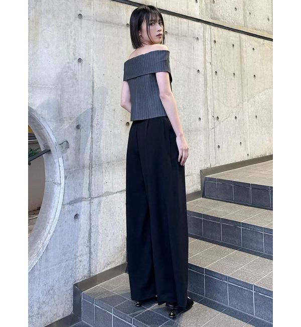 MURUA「オフショルマニッシュブラウス」|シャツ・ブラウス|