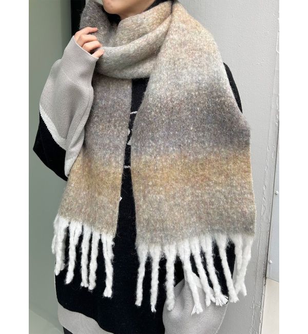 MURUA「グラデーションマフラー」|マフラー|