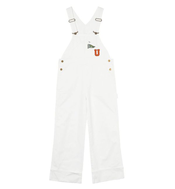 Ungrid「Lee別注 ワッペンデザインデニムサロペット」|オールインワン|