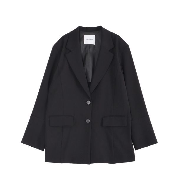 LAGUNAMOON「カフスデザインテーラードジャケット」|テーラードジャケット|ブラック