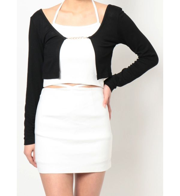 EVRIS「チェーンモチーフアンサンブルトップス」|Tシャツ・カットソー|