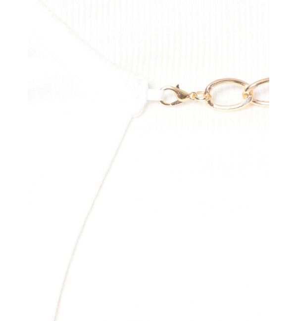 EVRIS「チェーンモチーフアンサンブルトップス」|Tシャツ・カットソー|