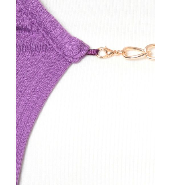 EVRIS「チェーンモチーフアンサンブルトップス」|Tシャツ・カットソー|