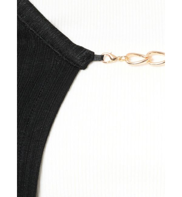 EVRIS「チェーンモチーフアンサンブルトップス」|Tシャツ・カットソー|