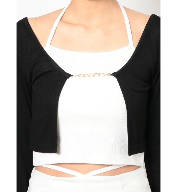 EVRIS「チェーンモチーフアンサンブルトップス」|Tシャツ・カットソー|