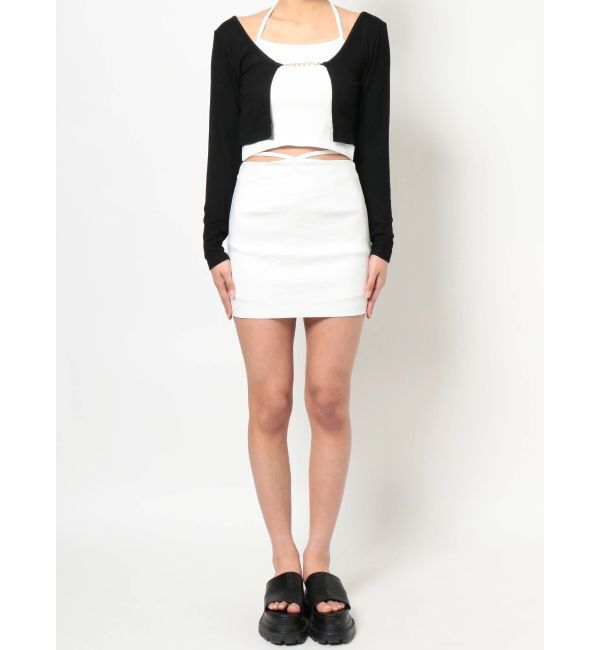 EVRIS「チェーンモチーフアンサンブルトップス」|Tシャツ・カットソー|