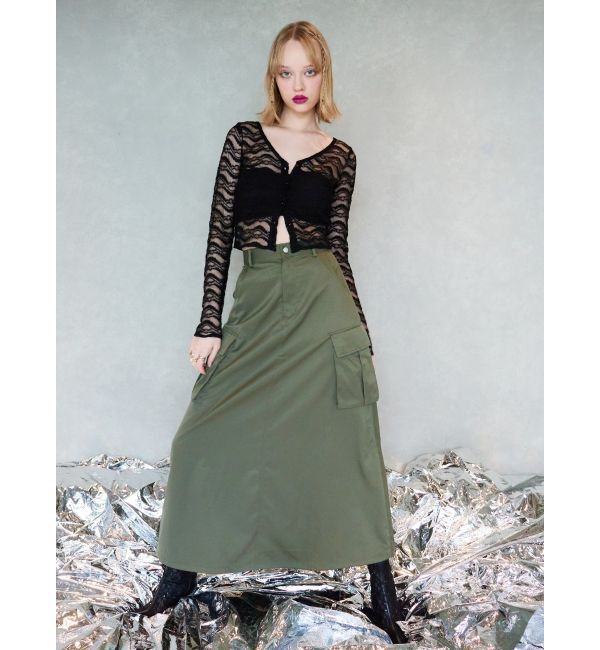 EVRIS「クロップドレーストップス」|Tシャツ・カットソー|