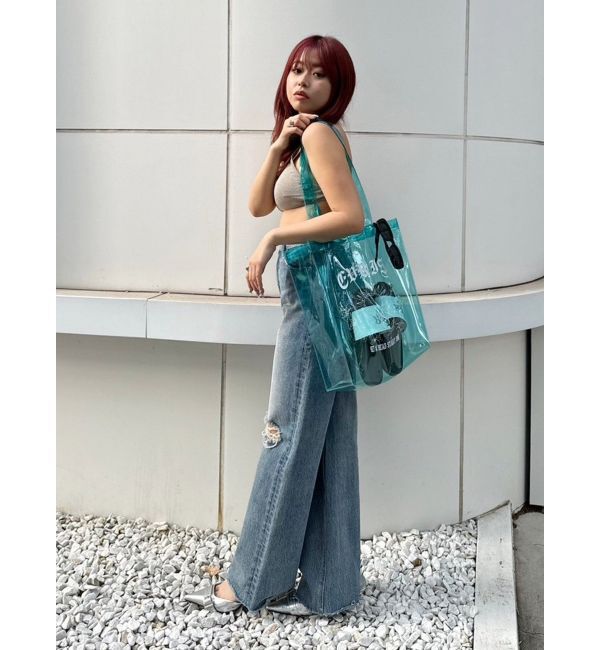 EVRIS「カットアウトラメ Swimwear」|ビキニ|