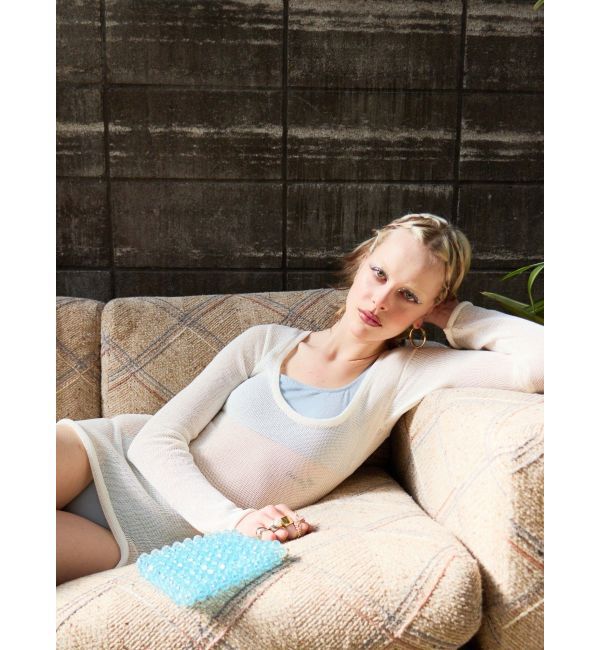 EVRIS「カットアウトラメ Swimwear」|ビキニ|