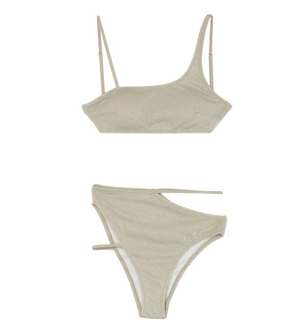 EVRIS「カットアウトラメ Swimwear」|ビキニ|
