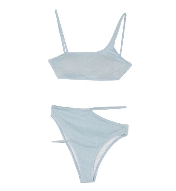 EVRIS「カットアウトラメ Swimwear」|ビキニ|