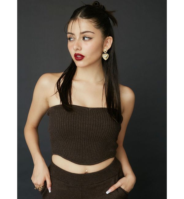 EVRIS「SURFACE HEART MOTIFピアス」|ピアス|