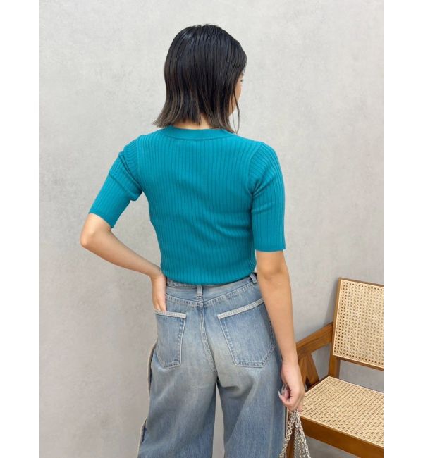 EVRIS「ロゴワンポイントニットトップス」|ニット・セーター|