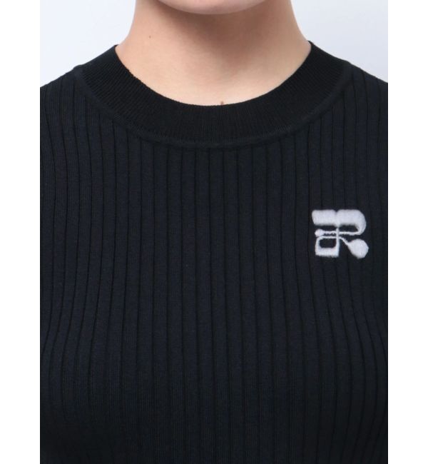 EVRIS「ロゴワンポイントニットトップス」|ニット・セーター|