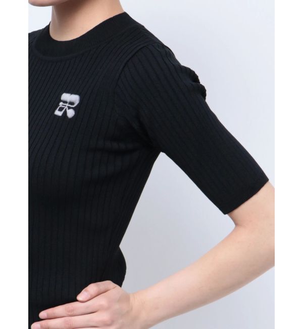 EVRIS「ロゴワンポイントニットトップス」|ニット・セーター|