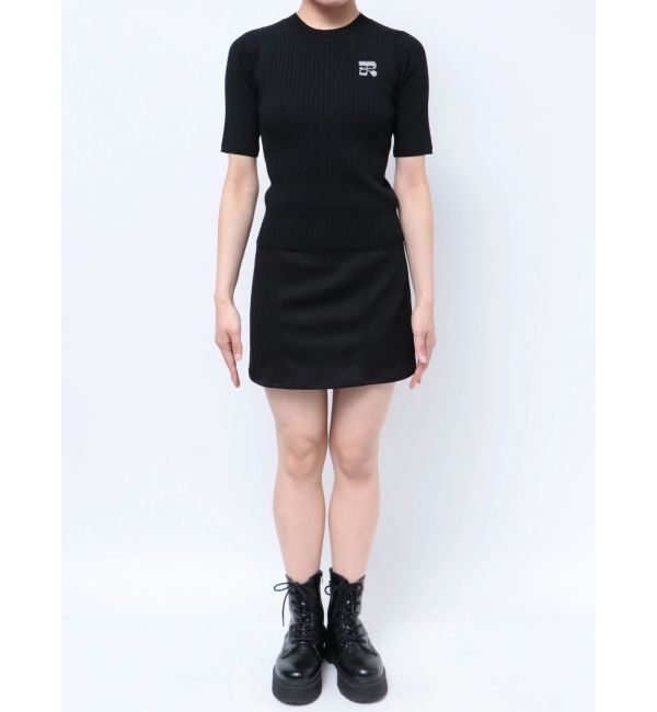 EVRIS「ロゴワンポイントニットトップス」|ニット・セーター|