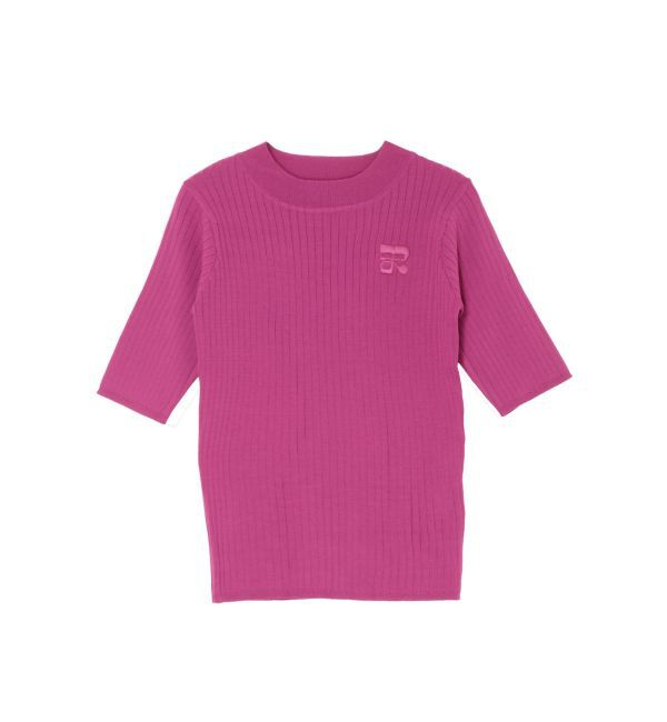 EVRIS「ロゴワンポイントニットトップス」|ニット・セーター|