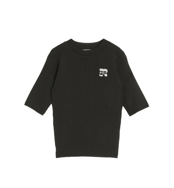 EVRIS「ロゴワンポイントニットトップス」|ニット・セーター|