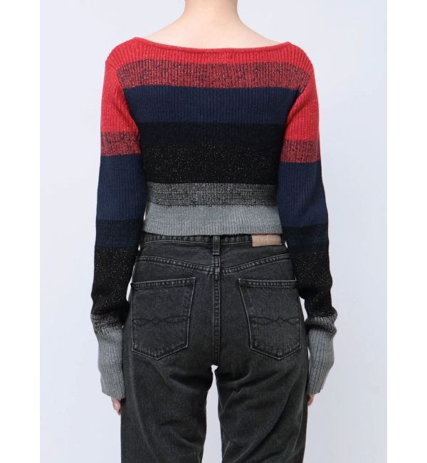 EVRIS「ラメアンサンブルニットトップス」|ニット・セーター|