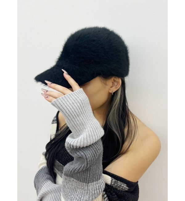 EVRIS「フェイクファーキャップ」|キャップ・キャスケット|