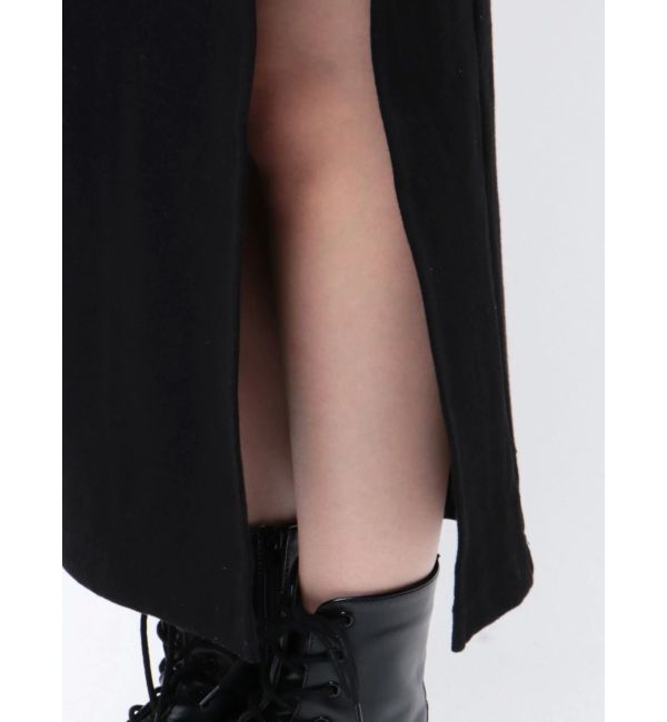 EVRIS「ドロストギャザーロングワンピース」|ワンピース|