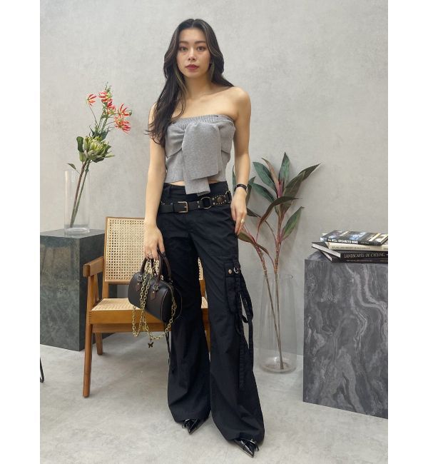 EVRIS「リボンニットベアビスチェ」|キャミソール|