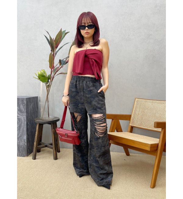 EVRIS「リボンニットベアビスチェ」|キャミソール|