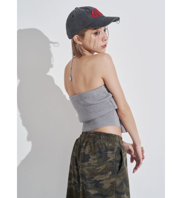 EVRIS「リボンニットベアビスチェ」|キャミソール|