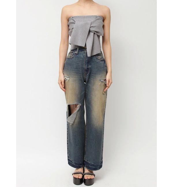 EVRIS「リボンニットベアビスチェ」|キャミソール|