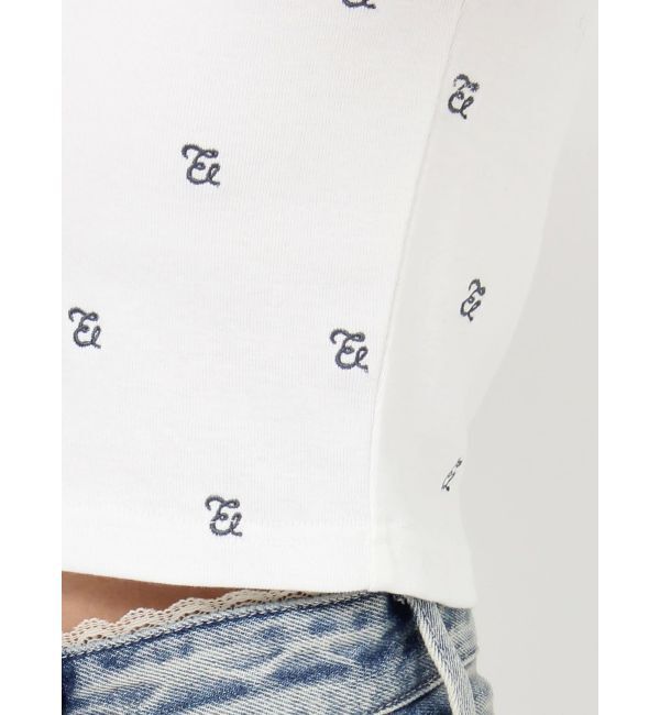 EVRIS「エンブロイダリーショートTシャツ」|Tシャツ・カットソー|