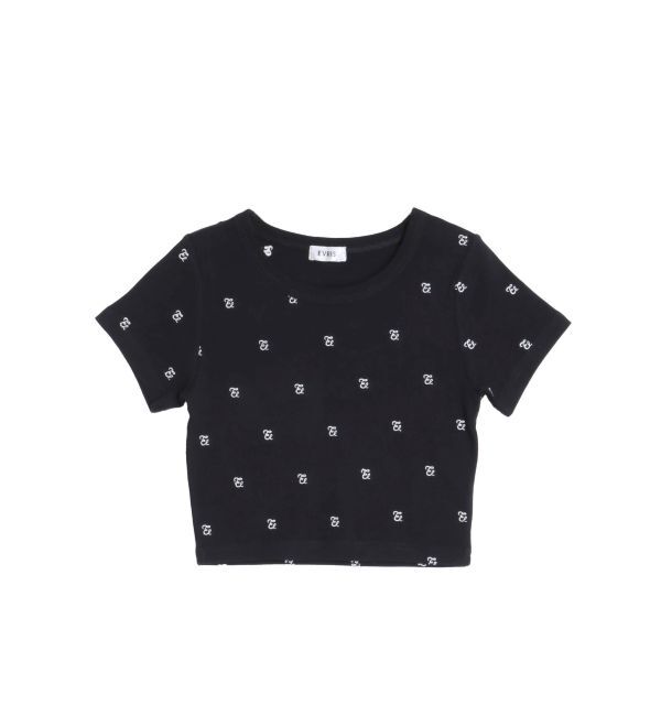 EVRIS「エンブロイダリーショートTシャツ」|Tシャツ・カットソー|