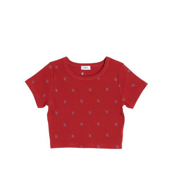 EVRIS「エンブロイダリーショートTシャツ」|Tシャツ・カットソー|