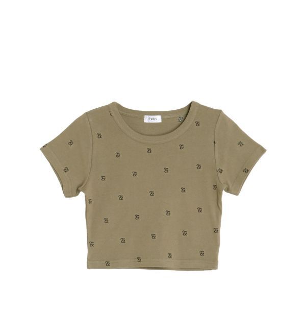 EVRIS「エンブロイダリーショートTシャツ」|Tシャツ・カットソー|