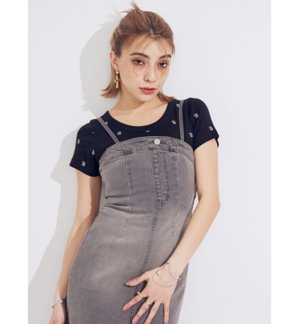 EVRIS「エンブロイダリーショートTシャツ」|Tシャツ・カットソー|