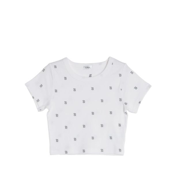 EVRIS「エンブロイダリーショートTシャツ」|Tシャツ・カットソー|