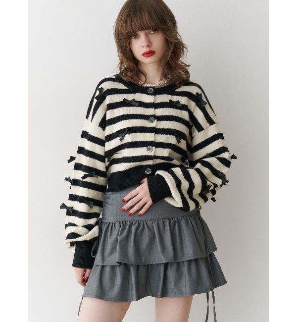 jouetie「2WAYリボンカーデ」|カーディガン|