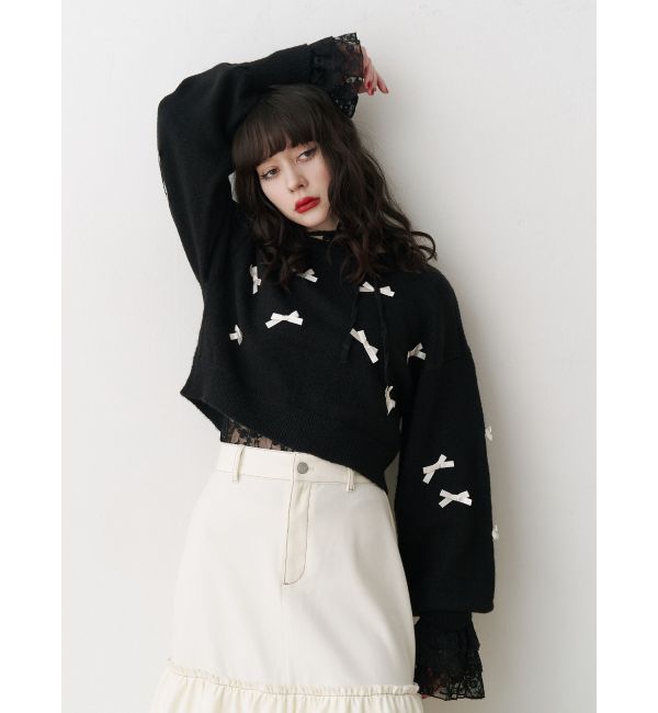 jouetie「2WAYリボンカーデ」|カーディガン|