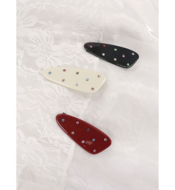 jouetie「カラーラインストーンクリップ」|その他|