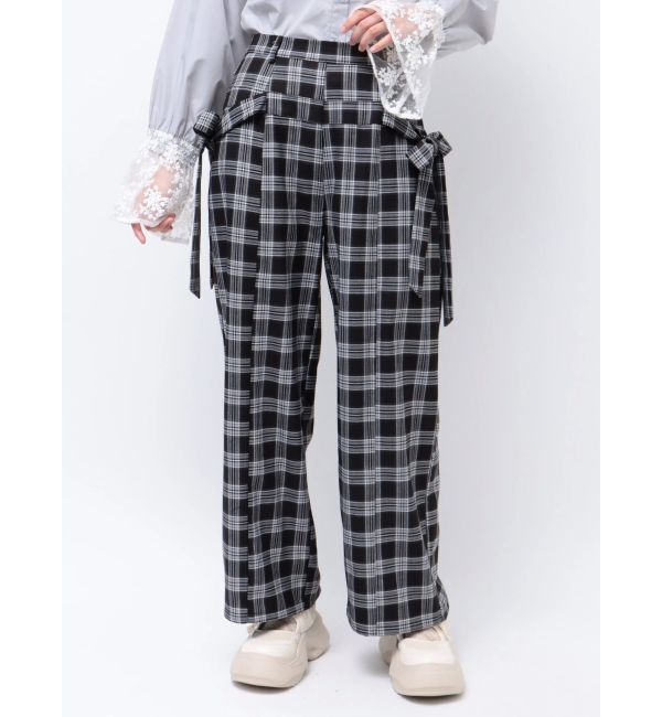 merry jenny「ダブルウエストリボンパンツ」|その他|ミックス