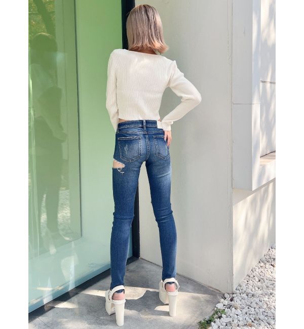 GYDA「ラメモールニットカーディガン」|カーディガン|