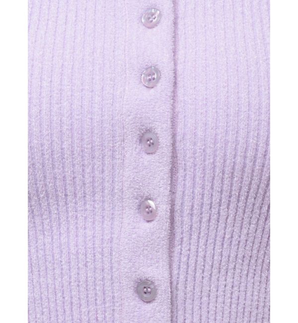GYDA「ラメモールニットカーディガン」|カーディガン|