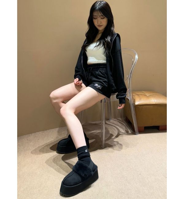 GYDA「ムートンライクプラットフォームスリッポン」|その他|