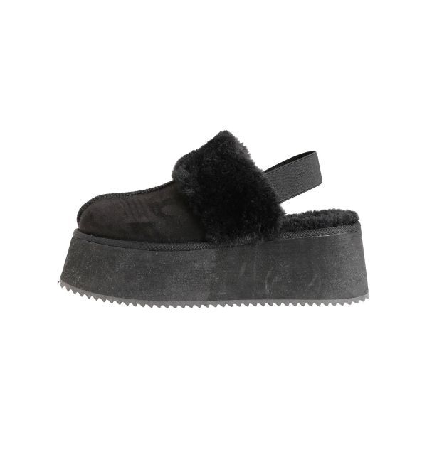 GYDA「ムートンライクプラットフォームスリッポン」|その他|