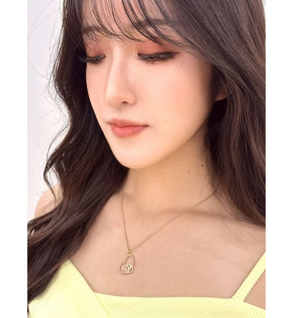 GYDA「JEYSUS GD ハートネックレス」|ネックレス|