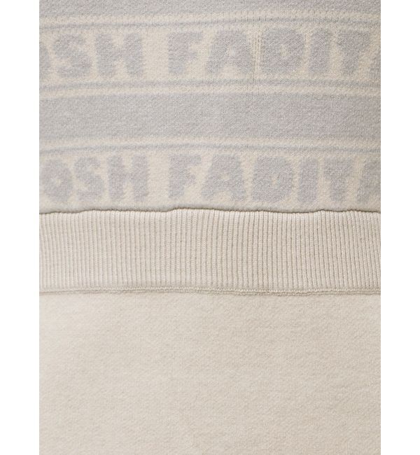 GYDA「POSH FADITAL borderニットワンピース」|ワンピース|