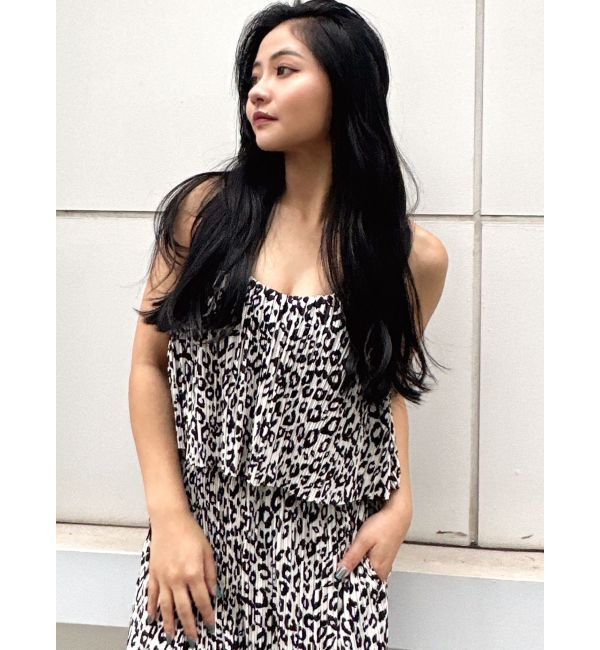 GYDA「サテンプリーツキャミビスチェ【SETUP着用可】」|キャミソール|