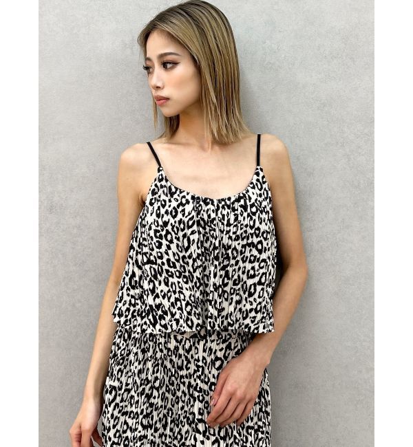 GYDA「サテンプリーツキャミビスチェ【SETUP着用可】」|キャミソール|