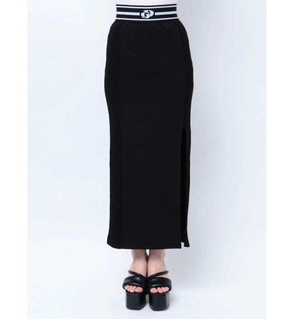 GYDA「GD JQ DEEPスリットLONGスカートライクショートパンツ」|スカート|